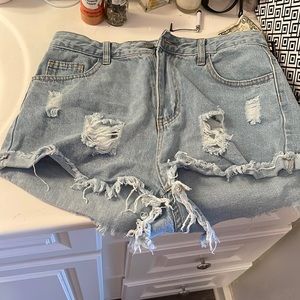 Blue Jean shorts